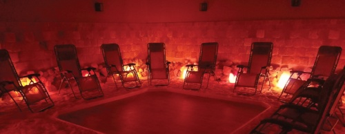 Austin Salt Cave in Lakeway lets customers breathe in salt air for 45 minutes.