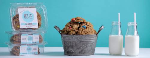 Although the idea for Meliu2019s Monster Cookies was created in the Westlake area, the gluten-free treat can now be found statewide.