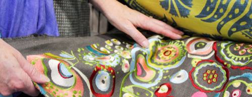 McCann said customers can choose details for a project, such as side hems, pleat styles and fabrics.