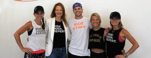 RIDE Indoor Cyclingu2019s fitness staff lead choreographed workouts set to music.