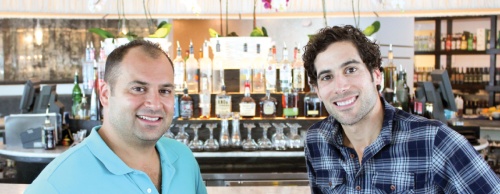 From left: Brothers Jeff and Darren Van Delden opened four bars and restaurants in Rock Rose.