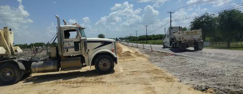 The Heatherwilde Boulevard widening provides for reconstruction and widening of the existing two-lane road into a four-lane, divided roadway with  a signal at Kingston Lacy Boulevard.