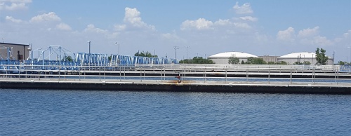 The North Texas Municipal Water District's treatment facility in Wylie treats water from Lake Lavon.
