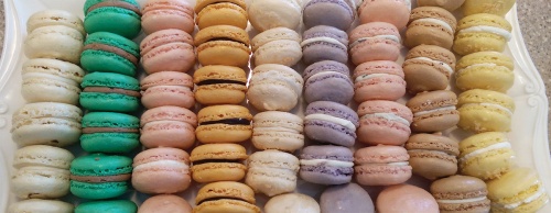 Macarons are among the pastries offered at Crema Bakery and Cafe is located on Brodie Lane in Southwest Austin.
