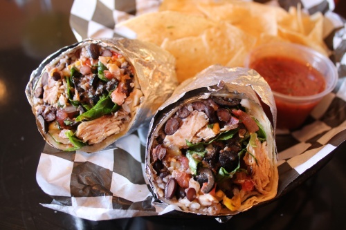 Burritos ($7.89) are one of the most popular menu items at the restaurant.
