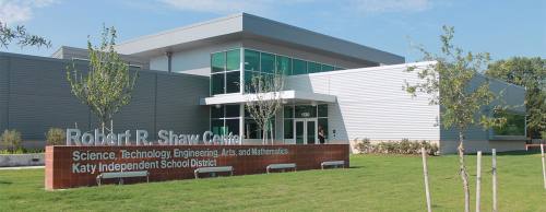 The Robert R. Shaw Center for STEAM was built in 2015 and hosts Katy ISD events.