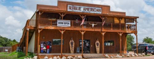 Online retailer Rogue American Apparel recently set up a brick-and-mortar store on Hudson Bend Road.