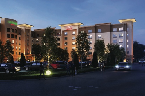 Courtyard Marriott/Towneplace Suites will be expanded to include a third brandu2014Hilton Garden Inn.