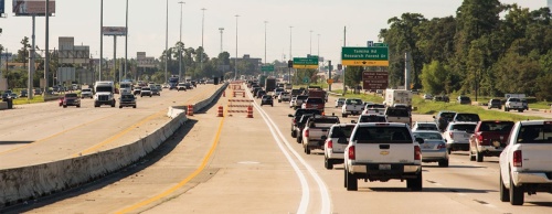 The I-45 HOV northbound lane opened the morning of Oct. 31, completing the long-awaited project.  