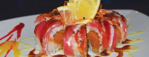Sushi has become a menu favorite at the Asian fusion restaurant, owner Feiang Chan said.