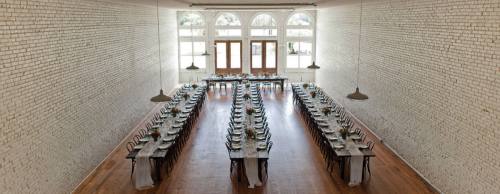 Significant renovations occurred in the historic One Eleven East structure prior to opening in January. Owners Erika and Halton Williams also made architectural upgrades to the building.