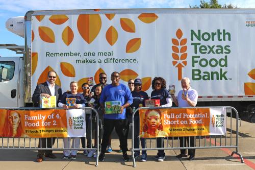 The third annual Plano Thanksgiving Drive collected 1,762 pounds of food