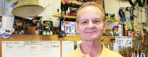 Bill Adams, who bought the shop in 1981, is the second owner of Conroe Schwinn.