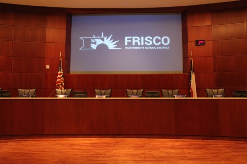 Frisco ISD board of trustees will hold a special work session Tuesday.