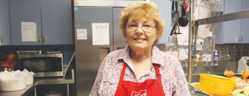 Conroe resident Bonnie Busbee has volunteered at the local Salvation Army kitchen nearly every Wednesday for about three decades.