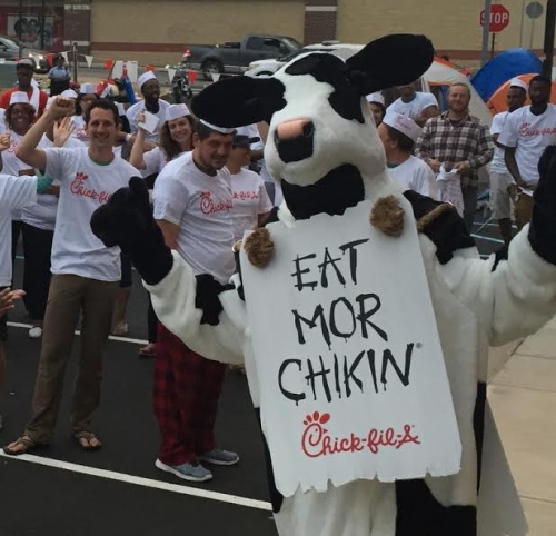 Chick-fil-A will open a third location in Frisco at 7979 FM 423. The location will be hosting a children's book drive.