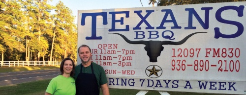 Danny and Gayla Williams opened Texans BBQ and Catering in 2002 in Willis.
