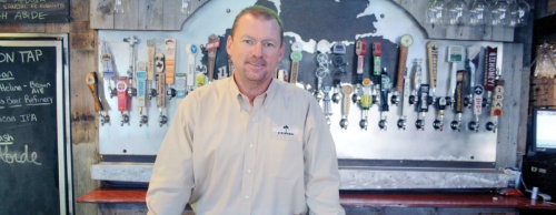 Mark McShaffry owns and operates The Backyard Grill on Jones Road. 