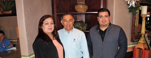 The Herrera Family own six restaurants in the Greater Houston area, opening its Katy restaurant in 2012. From left: Alicia, David and Ubaldo Herrera.