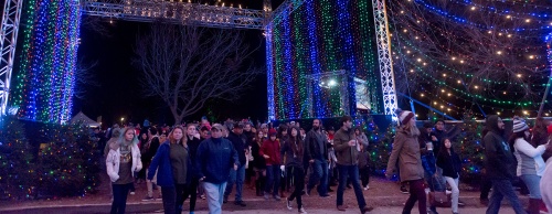 Trail of Lights hosts its grand opening Saturday, Dec. 10.  