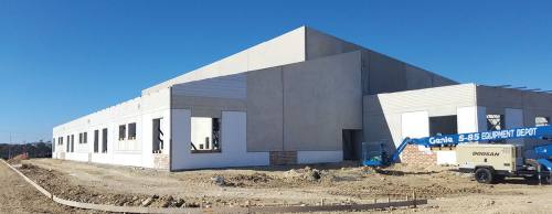 The kindergarten-first grade wing at Leander ISDu2019s Elementary School No. 26 takes shape on Barley Road.