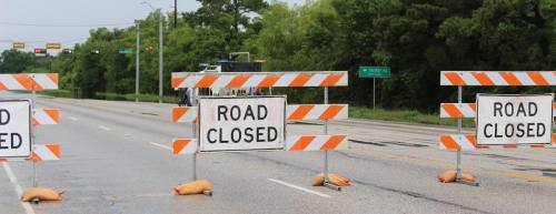 Road work continues throughout the Austin area.