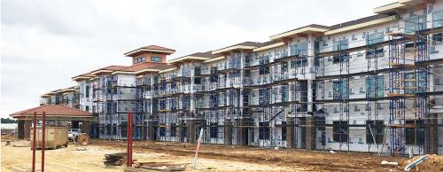 The Retreat at Westlock on Hwy. 249 near Northpointe Boulevard will open in late February for residents age 62 and older.