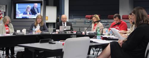 The draft District of Innovation plan was presented to the Austin ISD board of trustees at tonight's special board meeting.