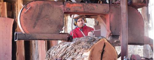 Oliver said he has his own sawmill and enlists a team of long-standing employees to craft custom wood pieces.
