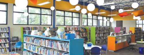 The $2.7 million expansion of Friendswood Library includes a new childrenu2019s area with expanded shelf space, places for parents and children to read and an outdoor pavilion.