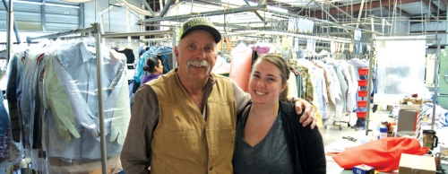 Garry Guthrie and his daughter Caitlin help run the family business, which has been in Hutto for 15 years.