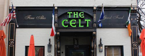 The Celtu2019s patio is popular in the spring and summer.