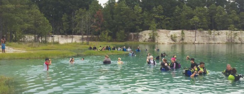 The Blue Lagoon in Huntsville is a premier destination for scuba diving and swimming. 