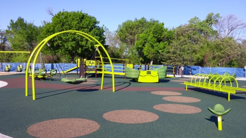 Plano's first all-abilities park is expected to open April 24 at 2601 Maumelle Drive.
