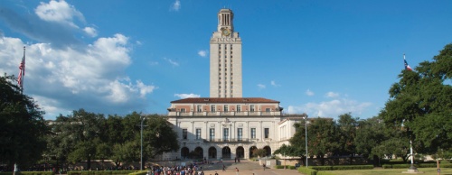 The University of Texas is one of many Central Texas colleges and universities. 