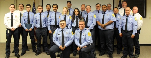 Sixteen Klein firefighters received their badges Thursday night.