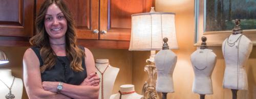 Pope manages her shop with an eye toward giving back to the community, including donations to the Beyond Batten Foundation and The Refuge.