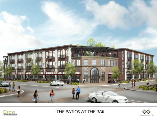 The Patios at The Rail is a new development being planned on Main Street in Frisco.