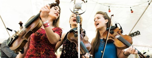 The Quebe Sisters will perform April 23 at Dosey Doe Big Barn
