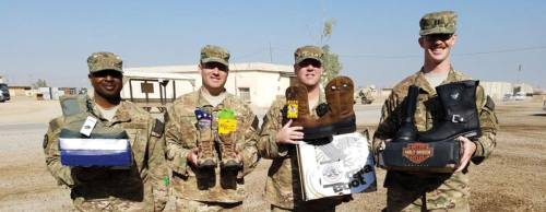 Boots for Troops mails care packages worldwide to deployed military personnel.