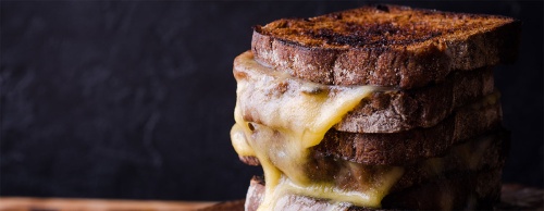 April 12 is National Grilled Cheese Day.