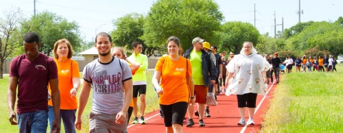 The Austin Take Steps Walk takes places May 20 at the Travis County Expo Center.
