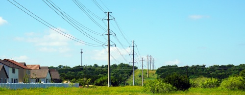 Most of the structures on the transmission line will be 138-kilovolt monopoles, according to the Lower Colorado River Authority.