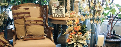 A range of home decor items are available for sale at Mays Street Boutique in Round Rock.