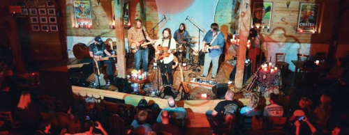 The Dosey Doe Big Barn stage has hosted local musicians like Folk Family Revival