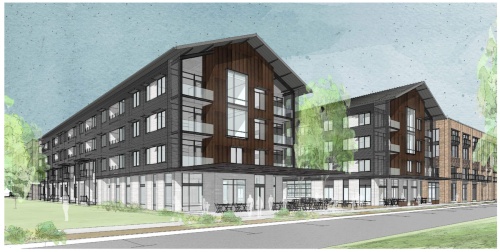 A new 390-unit apartment is coming to the Highland neighborhood.
