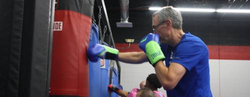 Rock Steady Boxing, a specialty workout course designed for individuals with Parkinson's disease, came to Cy-Fair in April.