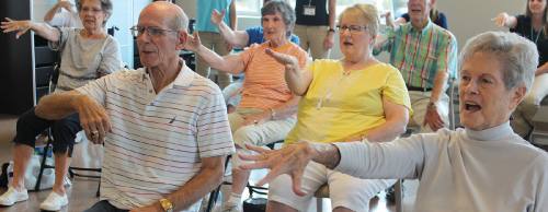 Seated exercises involving memory and motion help stimulate new neural pathways for Parkinsonu2019s patients.