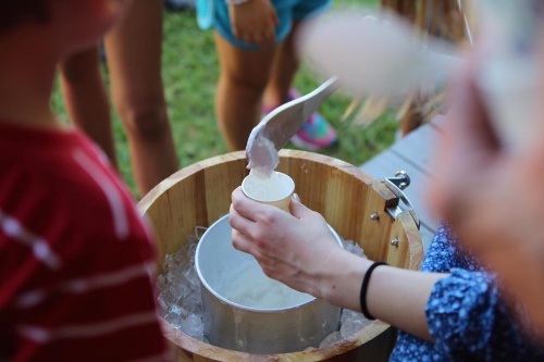 Nash Farm hosts an event this Saturday that teaches guests how to make ice cream.