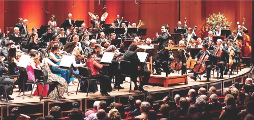 The Houston Symphony will perform in The Woodlands this week. 